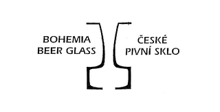 BOHEMIA BEER GLASS CESKE PIVNI SKLO logo