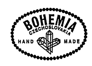 BOHEMIA CZECHOSLOVAKIA HAND MADE logo