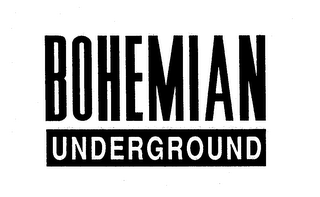 BOHEMIAN UNDERGROUND logo