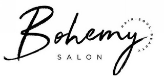 BOHEMY SALON HAIR · SOUL · BEAUTY logo