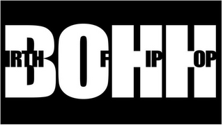 BOHH BIRTH OF HIP HOP logo