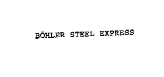 BOHLER STEEL EXPRESS logo