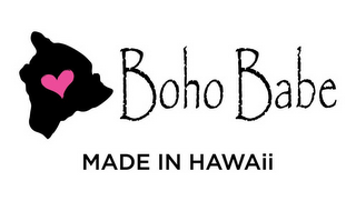 BOHO BABE MADE IN HAWAII logo