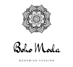BOHO MODA BOHEMIAN FASHION logo