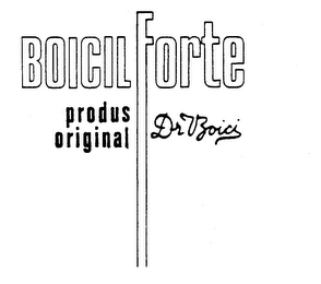 BOICIL FORTE PRODUS ORIGINAL DR V BOICI logo