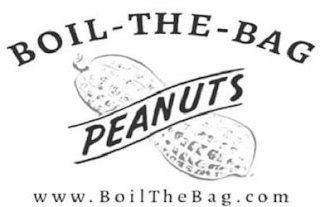 BOIL-THE-BAG PEANUTS WWW.BOILTHEBAG.COM logo
