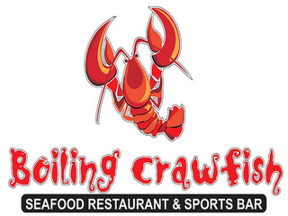 BOILING CRAWFISH SEAFOOD RESTAURANT & SPORTS BAR logo