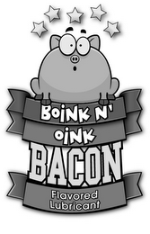 BOINK N' OINK BACON FLAVORED LUBRICANT logo