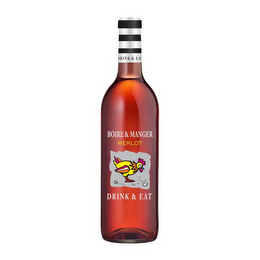 BOIRE & MANGER MERLOT DRINK & EAT DRINK & EAT