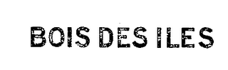 BOIS DES ILES logo