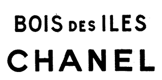 BOIS DES ILES CHANEL logo