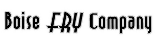 BOISE FRY COMPANY logo
