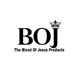 BOJ THE BLOOD OF JESUS PRODUCTS logo