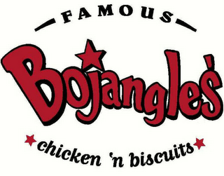 BOJANGLES' FAMOUS CHICKEN 'N BISCUITS logo