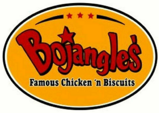 BOJANGLES' FAMOUS CHICKEN 'N BISCUITS logo