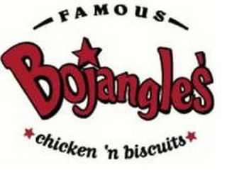 BOJANGLES' FAMOUS CHICKEN 'N BISCUITS logo