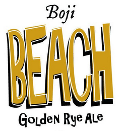 BOJI BEACH GOLDEN RYE ALE logo