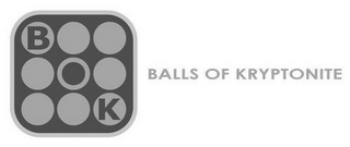 BOK BALLS OF KRYPTONITE logo