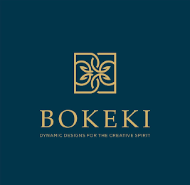 BOKEKI DYNAMIC DESIGNS FOR THE CREATIVE SPIRIT logo