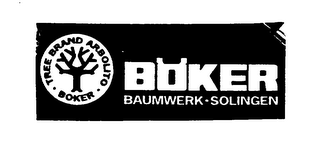 BOKER BAUMWERK.SOLINGEN logo