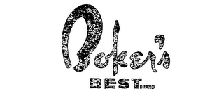 BOKER'S BEST BRAND logo
