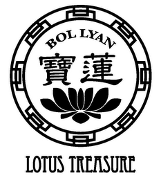 BOL LYAN LOTUS TREASURE logo