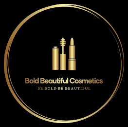 BOLD BEAUTIFUL COSMETICS BE BOLD BE BEAUTIFUL logo