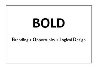 BOLD BRANDING + OPPORTUNITY + LOGICAL DESIGN logo