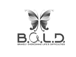 B.O.L.D. BRAVELY OVERCOMING LIFE'S DIFFICULTIES logo