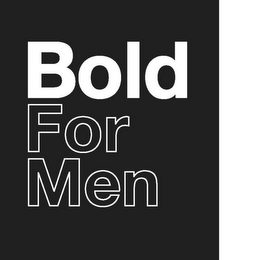 BOLD FOR MEN logo