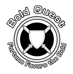 BOLD QUEST FORTUNE FAVORS THE BOLD logo