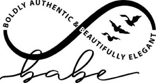 BOLDLY AUTHENTIC & BEAUTIFULLY ELEGANT BABE logo