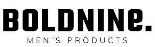 BOLDNINE. MEN'S PRODUCTS logo