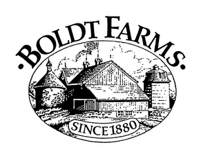 BOLDT FARMS SINCE 1880 logo