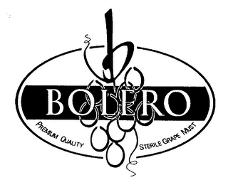 BOLERO PREMIUM QUALITY STERILE GRAPE MUST logo