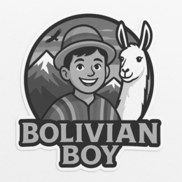 BOLIVIAN BOY logo