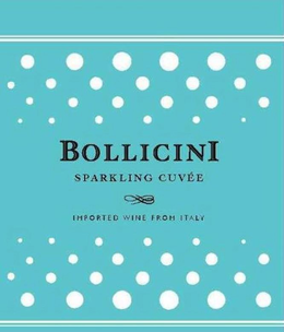 BOLLICINI SPARKLING CUVÉE IMPORTED WINEFROM ITALY logo