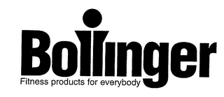 BOLLINGER FITNESS PRODUCTS FOR EVERYBODY logo