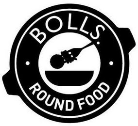 BOLLS. ROUND FOOD logo