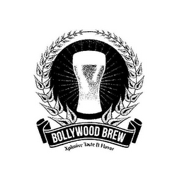 BOLLYWOOD BREW XPLOSIVE TASTE & FLAVOR logo