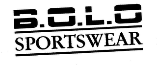 BOLO SPORTSWEAR logo
