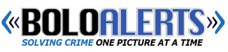 BOLOALERTS SOLVING CRIME ONE PICTURE AT A TIME logo