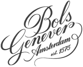 BOLS GENEVER AMSTERDAM EST. 1575