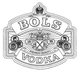 BOLS VODKA 1575 SEMPER IDEM PREMIUM QUALITY logo