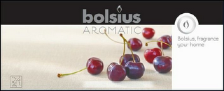 BOLSIUS AROMATIC BOLSIUS, FRAGRANCE YOUR HOME logo