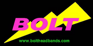 BOLT WWW.BOLTHEADBANDS.COM logo