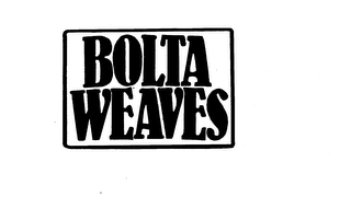 BOLTA WEAVES logo