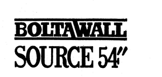 BOLTAWALL SOURCE 54" logo