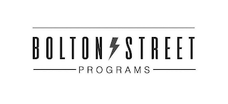 BOLTON STREET PROGRAMS logo