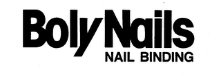 BOLY NAILS NAIL BINDING logo
